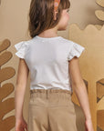 Blusa em Malha Comfy 93494 Infanti Infantil Menina