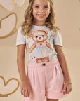 Blusa em Malha Power 88762 Infanti Infantil Menina