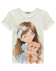 Blusa em Malha Power 95755 Infanti Infantil Menina