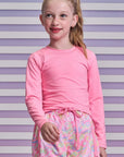 Blusa em Malha UV Dry com Proteção UV 50+ 95247 Infanti Infantil Menina