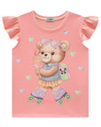 Blusa em Meia Malha 83015 Infanti Infantil Menina