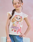 Blusa em Meia Malha 83015 Infanti Infantil Menina