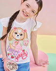 Blusa em Meia Malha 83015 Infanti Infantil Menina