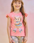 Blusa em Meia Malha 83015 Infanti Infantil Menina