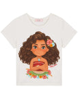 Blusa em Meia Malha 85640 Kukiê Infantil Menina