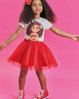 Blusa em Meia Malha 85640 Kukiê Infantil Menina