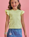Blusa em Meia Malha 86578 Infanti Infantil Menina