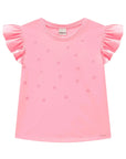 Blusa em Meia Malha 86578 Infanti Infantil Menina