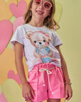 Blusa em Meia Malha 86918 Infanti Infantil Menina