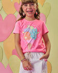 Blusa em Meia Malha 88858 Infanti Infantil Menina