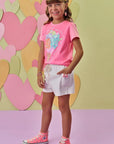 Blusa em Meia Malha 88858 Infanti Infantil Menina