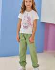 Blusa em Meia Malha 92636 Infanti Infantil Menina