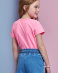 Blusa em Meia Malha 93435 Infanti Infantil Menina