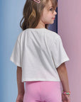 Blusa em Meia Malha 94379 Infanti Infantil Menina