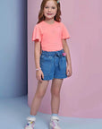 Blusa em Meia Malha 94595 Infanti Infantil Menina