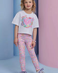 Blusa em Meia Malha 94596 Infanti Infantil Menina