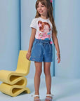 Blusa em Meia Malha 94598 Infanti Infantil Menina