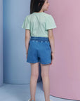 Blusa em Meia Malha 95868 Infanti Infantil Menina