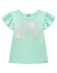 Blusa em Meia Malha Flamê 88946 Infanti Infantil Menina