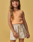 Blusa Regata Cropped em Malha Texturizada 87949 Infanti Infantil Menina