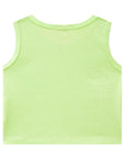Blusa Regata Cropped em Malha Texturizada 87949 Infanti Infantil Menina