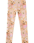 Calça Legging em Fly Tech 89821 Kukiê Infantil Menina
