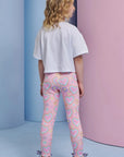 Calça Legging em Fly Tech 94925 Infanti Infantil Menina