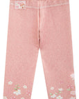 Calça Legging em Molecotton 89492 Infanti Bebê Menina