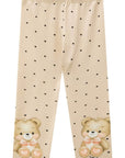 Calça Legging em Molecotton 89940 Infanti Bebê Menina