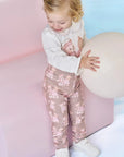 Calça Legging em Molecotton 90592 Kukiê Bebê Menina