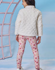 Calça Legging em Molecotton 90818 Kukiê Infantil Menina