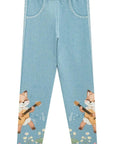 Calça Legging em Molecotton 94648 Infanti Infantil Menina