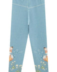 Calça Legging em Molecotton 94648 Infanti Infantil Menina