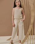 Calça Mariner em Linho Deluxe 95411 Infanti Infantil Menina