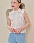 Camisa em Viscose 84942 Infanti Infantil Menina
