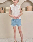 Camisa em Viscose 84942 Infanti Infantil Menina