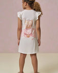 Camisola em Malha Fresh. Acompanha Máscara 96054 Infanti Infantil Menina