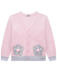 Cardigã em Tricot Prime 90416 Infanti Infantil Menina