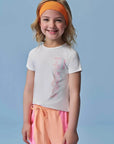 Conjunto de Blusa e Shorts em Malha UV 50+ 96336 Infanti Infantil Menina