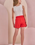 Conjunto de Blusa em Canelado Liz e Shorts em Linho com Elastano 87777 Infanti Infantil Menina