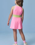 Conjunto de Top e Short Saia em Malha UV 50+ 96360 Infanti Infantil Menina
