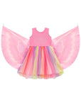 Fantasia de Borboleta em Malha UV e Tule 85746 Infanti Infantil Menina