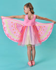 Fantasia de Borboleta em Malha UV e Tule 85746 Infanti Infantil Menina