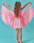 Fantasia de Borboleta em Malha UV e Tule 85746 Infanti Infantil Menina