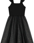 Fantasia de Gatinha (Vestido em Fly Tech Tule e Malha Brilho) 85882 Kukiê Infantil Menina