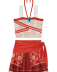 Fantasia de Havaiana (Top + Saia + Lenço) 85887 Kukiê Infantil Menina