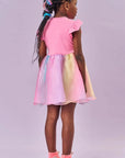 Fantasia de Unicórnio (Vestio em Malha UV Nylon e Organza) 85885 Kukiê Infantil Menina