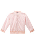 Jaqueta Bomber em Pelo Liso 89765 Infanti Infantil Menina