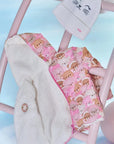 Jaqueta Dupla Face Reversível em Nylon Ergonomic e Forro em Pêlo Carneirinho 90888 Kukiê Bebê Menina
