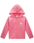 Jaqueta em Matelassê Flores 90927 Infanti Infantil Menina